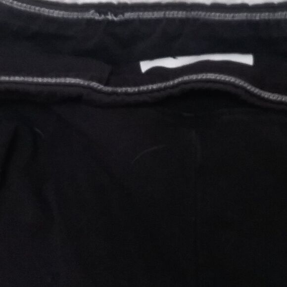 Marc New York Leggings Performance Basic Long Length Black Logo Hem Patch Small - Picture 10 of 11